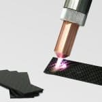 Bearbeitung von CFK Materialien mit dem plasmabrush® Plasmahochleistungssystem