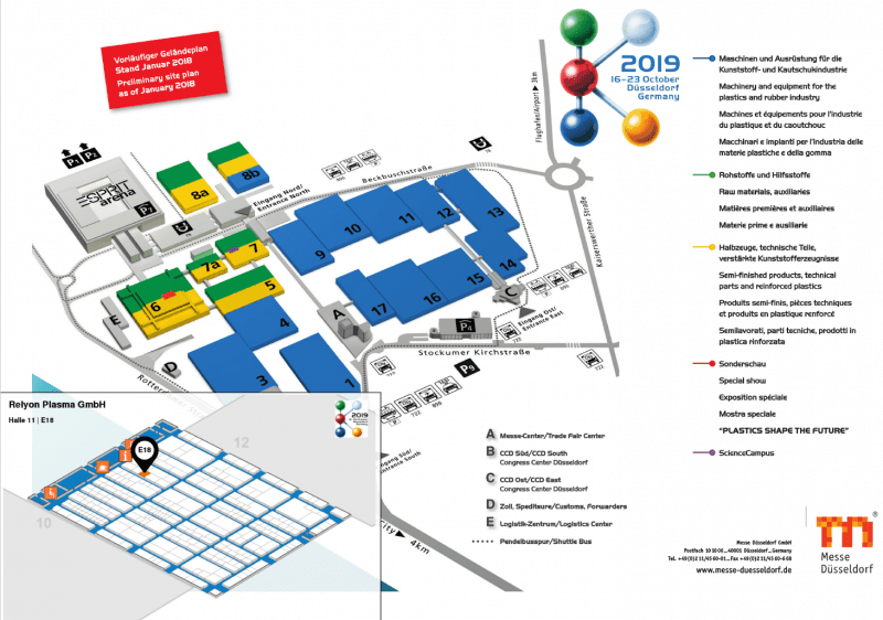 Hallenplan K-Messe 2019