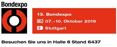 Optimierte Klebeverbindung mit Plasma auf der Bondexpo