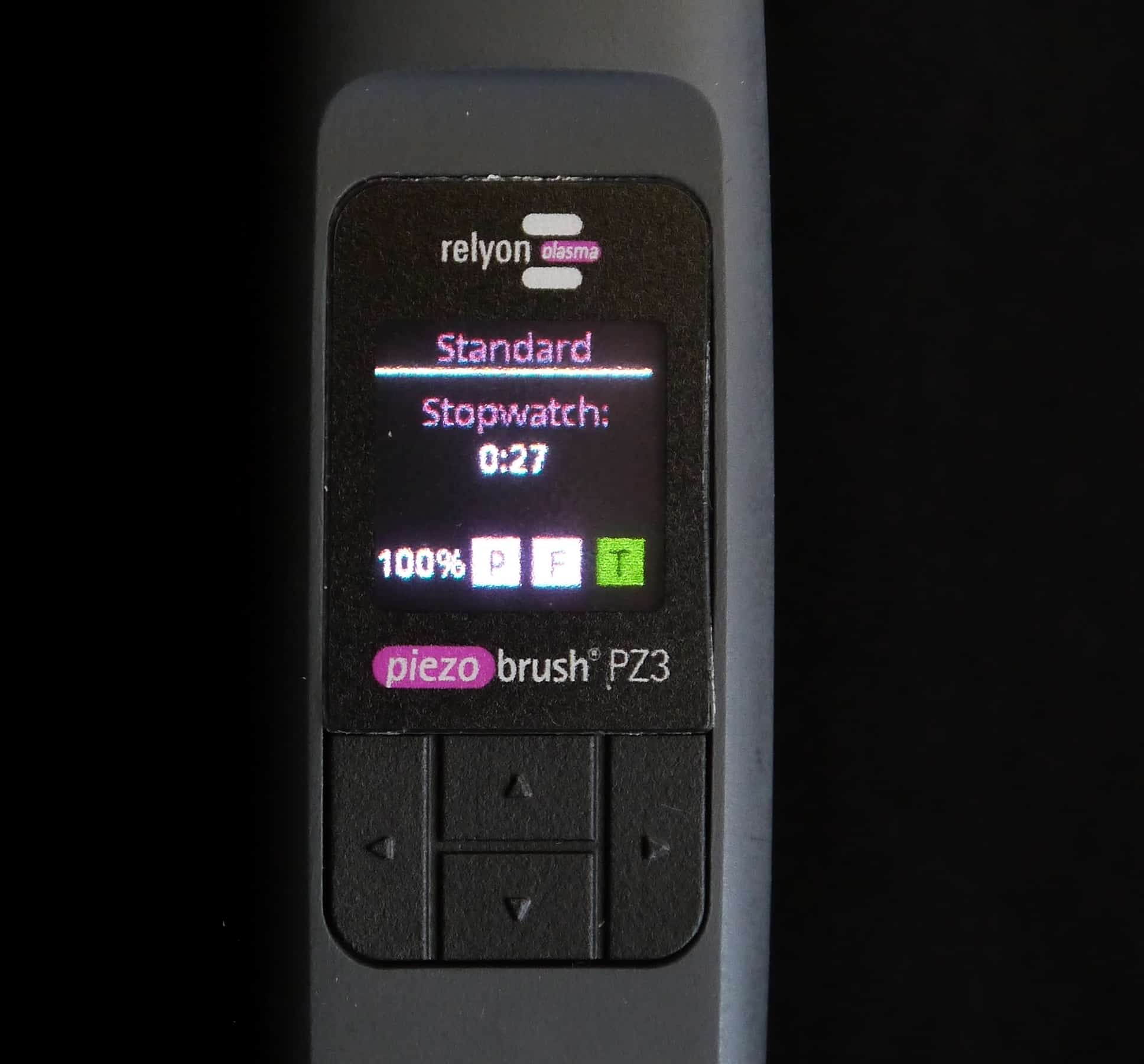 Display piezobrush® PZ3 for process control