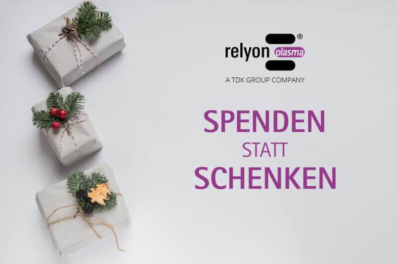 Spenden statt Schenken