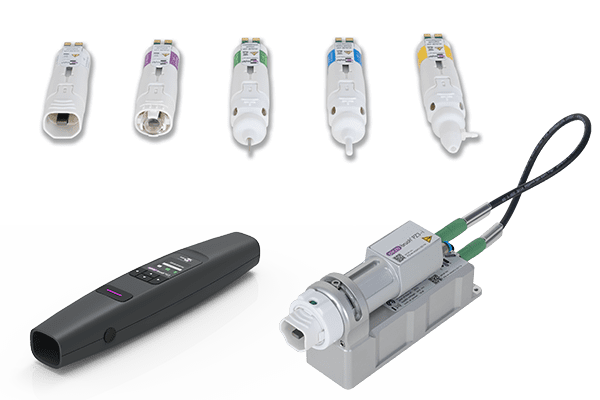 piezobrush® PZ3 und piezobrush® PZ3-i mit Wechselmodulen