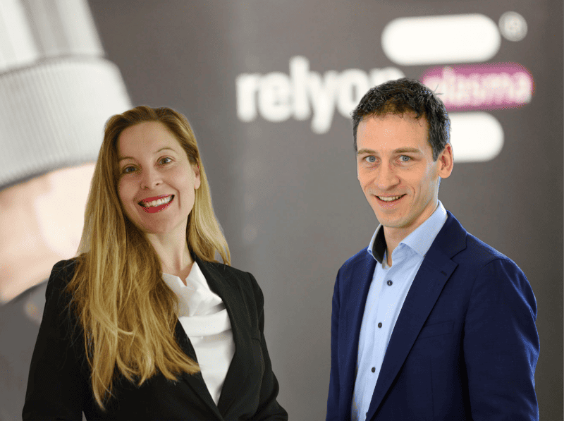 Geschäftsführer relyon plasma GmbH: Simona Lerach und Florian Freund